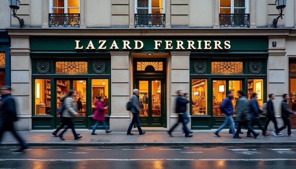 Lazard frères banque : acteur clé du conseil financier international