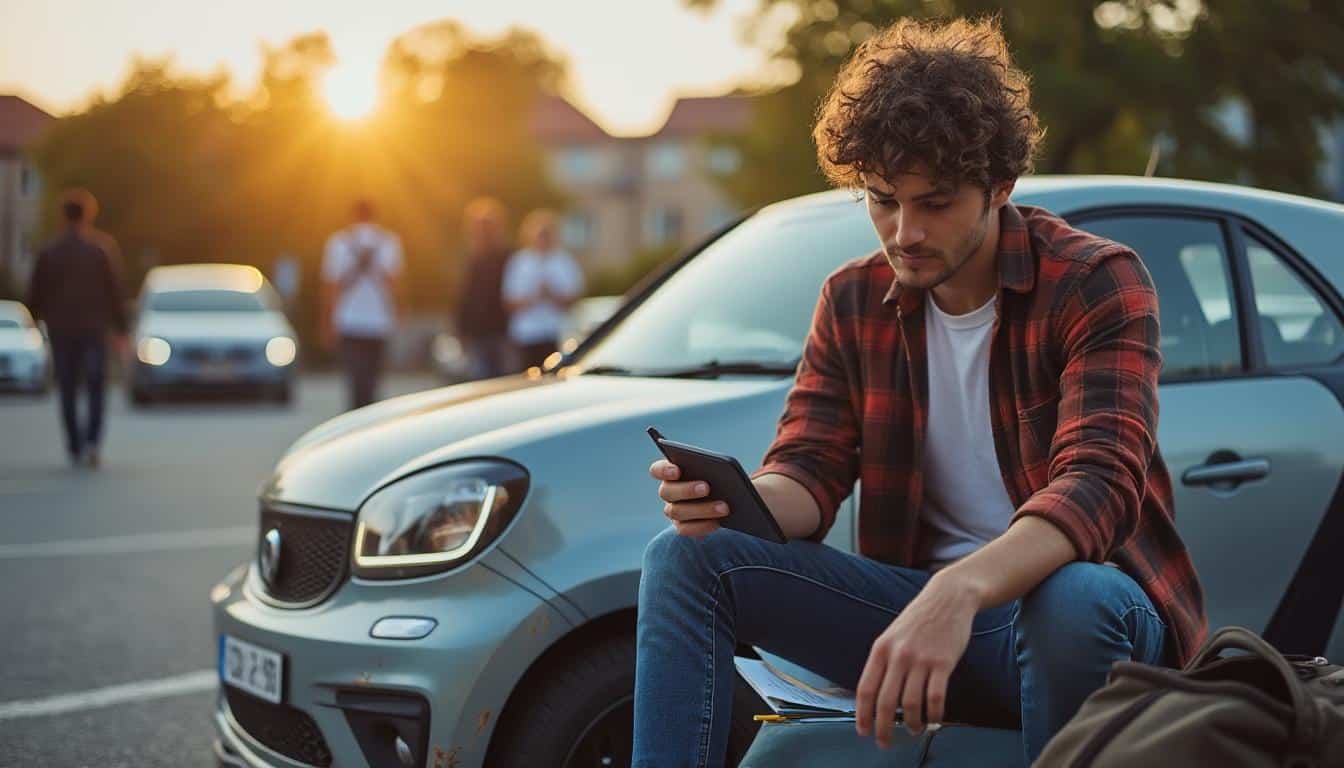 Illustration: Comprendre les enjeux de l’assurance auto pour les jeunes conducteurs étudiants