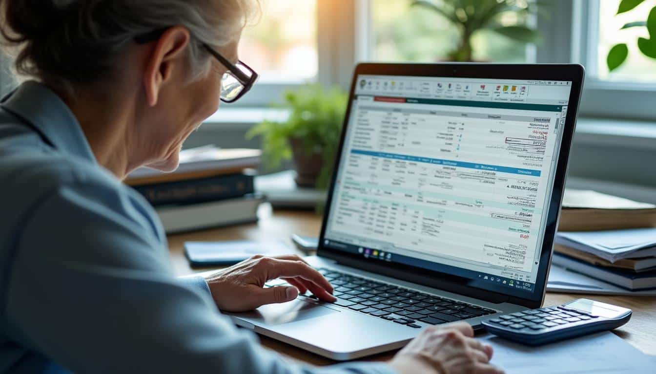 Illustration: Comprendre le fonctionnement d’un tableau Excel pour le calcul de l’indemnité de départ à la retraite