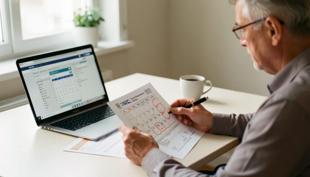 Calendrier de versement de la retraite CNRACL