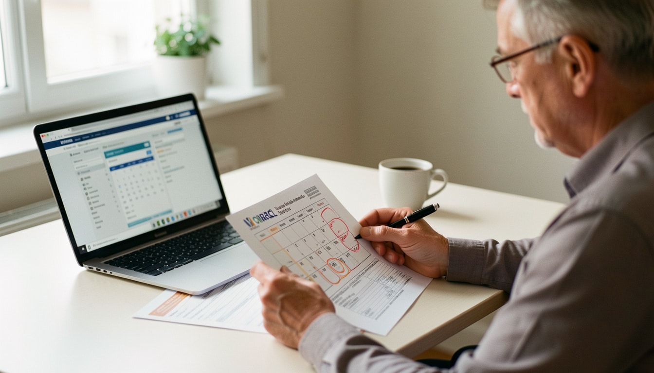 Calendrier de versement de la retraite CNRACL